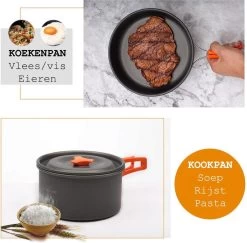 Camping Outdoor Kookset 13-delig Camping Servies En Pannen Pannenset Keukengerei - BPA-vrij & Geen Giftige Stoffen - Opvouwbaar & Licht - Ideaal Voor Reizen, Festival, Wandelen 16 Camping Outdoor Kookset 13-delig Camping Servies En Pannen Pannenset Keukengerei - BPA-vrij & Geen Giftige Stoffen - Opvouwbaar & Licht - Ideaal Voor Reizen, Festival, Wandelen -Buiten Kamperen 1200x1180 12