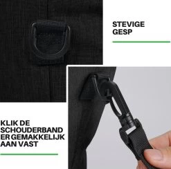 Brisby 4 Laags Geïsoleerde Koeltas - Boodschappentas 21 Liter - Zwart -Buiten Kamperen 1200x1191 4