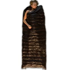 LOWLAND OUTDOOR® Ultra Compact Blanket - Donzen Slaapzak - Gewicht 495g - 210x80 Cm - Comfort Temperatuur +8°C -Buiten Kamperen 1200x1196 16