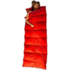LOWLAND OUTDOOR® Donzen Slaapzak - Companion Economy - 210x80 Cm - Rood -Buiten Kamperen 1200x1196 8