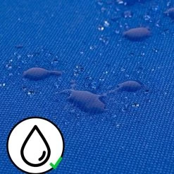 In Round Strandstoel Met Opbergtas – Opvouwbaar / Inklapbaar – Blauw – Campingstoel – Vouwstoel – Visstoel – Strand Stoel / Stoelen – Lichtgewicht Kampeerstoel – Beach Chair – Voor Volwassenen – Outdoor – Camping -Buiten Kamperen 1200x1197