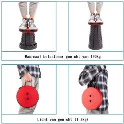 Kampeerkruk - Uitschuifbare Kruk - Rood/Zwart- Tot 120 Kg - Travel Stool - Opvouwbare Campingkruk - Inklapbaar Krukje - Telescopische Kruk - Camping - Outdoor 14 Kampeerkruk - Uitschuifbare Kruk - Rood/Zwart- Tot 120 Kg - Travel Stool - Opvouwbare Campingkruk - Inklapbaar Krukje - Telescopische Kruk - Camping - Outdoor -Buiten Kamperen 1200x1198 1