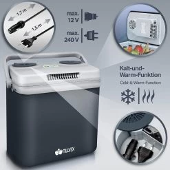 Tillvex- Koelbox, Coolbox, 32 Liter, Grijs -Buiten Kamperen 1200x1198 15