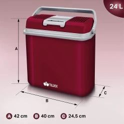 Tillvex- Koelbox, Coolbox, 24 Liter, Rood 15 Tillvex- Koelbox, Coolbox, 24 Liter, Rood -Buiten Kamperen 1200x1199 3