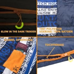 Dutch Mountains Slaapzak Goeree XL - Extra Groot 220x90cm - Katoenen Binnenkant - Aanritsbaar - Tochtstrip En Compressiehoes 12 Dutch Mountains Slaapzak Goeree XL - Extra Groot 220x90cm - Katoenen Binnenkant - Aanritsbaar - Tochtstrip En Compressiehoes -Buiten Kamperen 1200x1200 1089