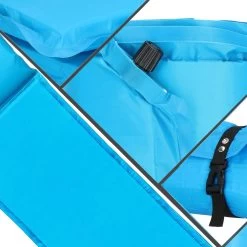 Springos Slaapmat | Zelfopblazend | 186 Cm | Inclusief Hoes & Hoofdkussen | Lichtblauw -Buiten Kamperen 1200x1200 1110