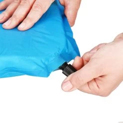 Springos Slaapmat | Zelfopblazend | 186 Cm | Inclusief Hoes & Hoofdkussen | Lichtblauw -Buiten Kamperen 1200x1200 1116