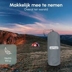 AirFeel Opblaasbaar Slaapmatje - Ingebouwde Pomp En Kussen - Lichtgewicht - 196 X 60 X 6cm - Gray 11 AirFeel Opblaasbaar Slaapmatje - Ingebouwde Pomp En Kussen - Lichtgewicht - 196 X 60 X 6cm - Gray -Buiten Kamperen 1200x1200 1124