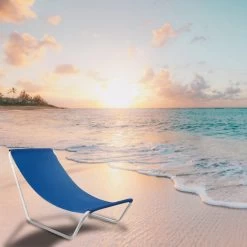 In Round Strandstoel Met Opbergtas – Opvouwbaar / Inklapbaar – Blauw – Campingstoel – Vouwstoel – Visstoel – Strand Stoel / Stoelen – Lichtgewicht Kampeerstoel – Beach Chair – Voor Volwassenen – Outdoor – Camping -Buiten Kamperen 1200x1200 116