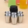 6x Rvs Shot Bekertjes - Borrelglaasjes - Thee/ Koffie Beker - Shotjes Met Leren Case - Bekers 30 ML -Buiten Kamperen 1200x1200 1247