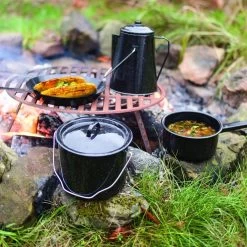 ESSCHERT DESIGN Pannenset Kampvuur - 4 Delig - Outdoor - Metaal -Buiten Kamperen 1200x1200 1249