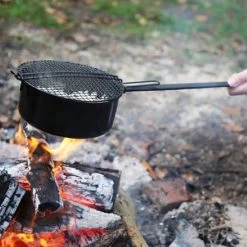 3BMT Popcorn Pan Voor Kampvuur - Met Popcorn Mais - Ook Voor BBQ -Buiten Kamperen 1200x1200 1276