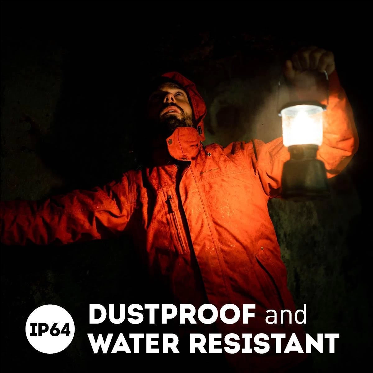 Favour L0818 Retro Camping Lamp Oplaadbaar LED, 320 Lumen, IP64 Waterdicht, Draagbare Kampeerlamp, Tentlamp, Acculamp, Traploos Dimbare Lamp Incl. Kaarslicht-modus, Groen 11 Favour L0818 Retro Camping Lamp Oplaadbaar LED, 320 Lumen, IP64 Waterdicht, Draagbare Kampeerlamp, Tentlamp, Acculamp, Traploos Dimbare Lamp Incl. Kaarslicht-modus, Groen - Afbeelding 10