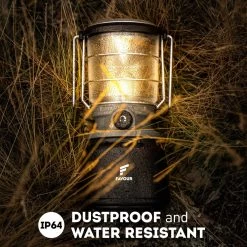 Favour L0944 Retro LED Lantaarn Hoog Vermogen 1300 Lumen, Vintage Design, Tuinlantaarn, Camping Lamp, Stormlantaarn Kleurtemperatuur Instelbaar Warm Wit Tot Koel Wit, Traploos Dimbaar Incl. Kaarslichtstand -Buiten Kamperen 1200x1200 1337