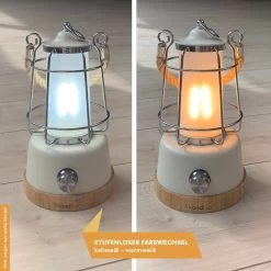 Skandika Kiruna LED-Lamp – Tentlampen – Campinglampen – Buiten Lantaarn – Buitenverlichting – Buiten Lamp - Retro Outdoor Camping Lamp Met Powerbank, Traploos Dimbaar, Draadloos, Oplaadbare Batterij, USB, Warm En Koud Wit, 75h Lichtduur – Groen -Buiten Kamperen 1200x1200 1346