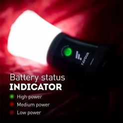 Favour L0717 Camping Lamp Oplaadbaar LED, 200 Lumen, IPX7 Waterdicht, Drijvend, Schokbestendig, Draagbare Kampeerlamp, Tentlamp, Vislamp, Geïntegreerde Oplaadbare Batterij -Buiten Kamperen 1200x1200 1384