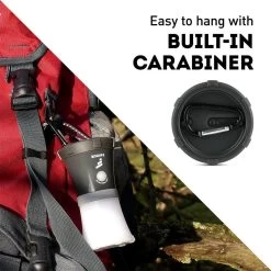 Favour L0717 Camping Lamp Oplaadbaar LED, 200 Lumen, IPX7 Waterdicht, Drijvend, Schokbestendig, Draagbare Kampeerlamp, Tentlamp, Vislamp, Geïntegreerde Oplaadbare Batterij -Buiten Kamperen 1200x1200 1385