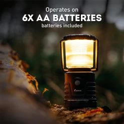 Favour L1061 Camping Lamp LED, 875 Lumen, IP64, Waterdicht, Draagbare Kampeerlamp, Tentlamp, Schokbestendig, 4 Verschillende Lichtmodi Incl Kaarslicht-modus, Afneembaar Deksel, Handig & Compact Formaat -Buiten Kamperen 1200x1200 1409