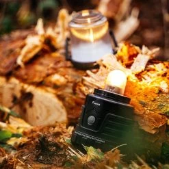 Favour L0434 Camping Lamp LED, 1105 Lumen, IP64, Waterdicht, Draagbare Kampeerlamp, Tentlamp, Schokbestendig, 4 Verschillende Lichtmodi Inclusief Kaarslicht-modus, Afneembaar Deksel & Compact Formaat -Buiten Kamperen 1200x1200 1441