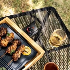 Travellife Greccio Outdoor Tafel Mesh Black 90 X 60 -Buiten Kamperen 1200x1200 148