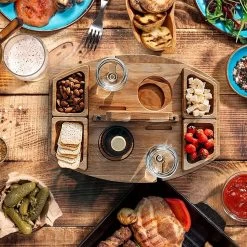 Merkloos Houten Outdoor Wijntafel Draagbare Houten Picknicktafel Mini Campingtafels Met Wijnglas Houder Voor Tuin Outdoor Camping Picknick Strand - Plataan Hout - Wijn 12 Merkloos Houten Outdoor Wijntafel Draagbare Houten Picknicktafel Mini Campingtafels Met Wijnglas Houder Voor Tuin Outdoor Camping Picknick Strand - Plataan Hout - Wijn -Buiten Kamperen 1200x1200 157