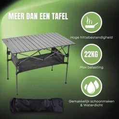 Campingtafel Inklapbaar En Opvouwbaar - Kampeertafel - Lichtgewicht Hittebestendig -Buiten Kamperen 1200x1200 168