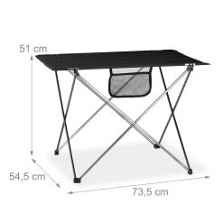 Relaxdays Campingtafel Inklapbaar - Kampeertafel - Klaptafel - Picknicktafel - Draagzak -Buiten Kamperen 1200x1200 183