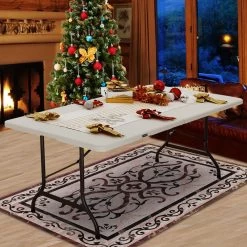 Casaria Tuintafel Opvouwbaar – Met Draaggreep 220x70 Cm – Wit 20 Casaria Tuintafel Opvouwbaar – Met Draaggreep 220x70 Cm – Wit -Buiten Kamperen 1200x1200 19