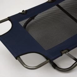 Ligstoel 155x60cm - Opvouwbaar Campingstoel Ligbed Strandstoel Tuinstoel Vouwligstoel Blauw -Buiten Kamperen 1200x1200 190