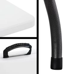 Casaria Tuintafel Opvouwbaar – Met Draaggreep 220x70 Cm – Wit 23 Casaria Tuintafel Opvouwbaar – Met Draaggreep 220x70 Cm – Wit -Buiten Kamperen 1200x1200 22