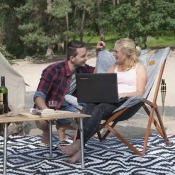 Bo-Camp - Urban Outdoor - Relaxstoel - Bloomsbury - L - Oxford Polyester - Grijs -Buiten Kamperen 1200x1200 247