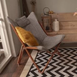 Bo-Camp - Urban Outdoor - Relaxstoel - Bloomsbury - L - Oxford Polyester - Grijs -Buiten Kamperen 1200x1200 248