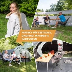 Skandika Campingstoel Compact SET – Campingstoelen – Campingstoel Tot 150 Kg Belastbaar - Kampeerstoel, Visstoel, Kleine Pakmaat, Opvouwbaar, Stabiel, Licht, Comfortabel Gepolsterd – Draagtas Meegeleverd – Vouwstoel – Kampeermeubelen – Grijs 14 Skandika Campingstoel Compact SET – Campingstoelen – Campingstoel Tot 150 Kg Belastbaar - Kampeerstoel, Visstoel, Kleine Pakmaat, Opvouwbaar, Stabiel, Licht, Comfortabel Gepolsterd – Draagtas Meegeleverd – Vouwstoel – Kampeermeubelen – Grijs -Buiten Kamperen 1200x1200 256