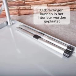 Liivo Aluminium Inklapbare Tafel - Campeertafel 75x55x60cm -Buiten Kamperen 1200x1200 27