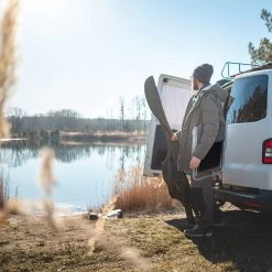 Relaxdays Strandstoel Opvouwbaar - Set Van 2 - Lage Campingstoel - Kampeerstoel Leuning - Grijs -Buiten Kamperen 1200x1200 292