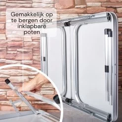 Liivo Aluminium Inklapbare Tafel - Campeertafel 75x55x60cm -Buiten Kamperen 1200x1200 31