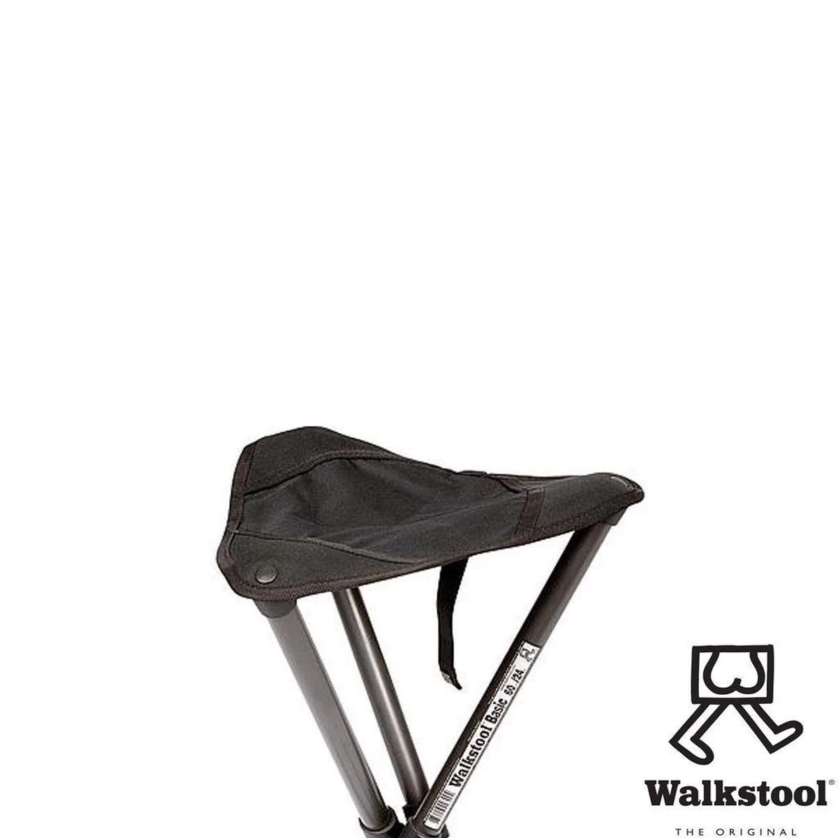 Walkstool - 3-Poots Krukje - Basic 60cm - Verstelbaar - Antraciet 4 Walkstool - 3-Poots Krukje - Basic 60cm - Verstelbaar - Antraciet - Afbeelding 2