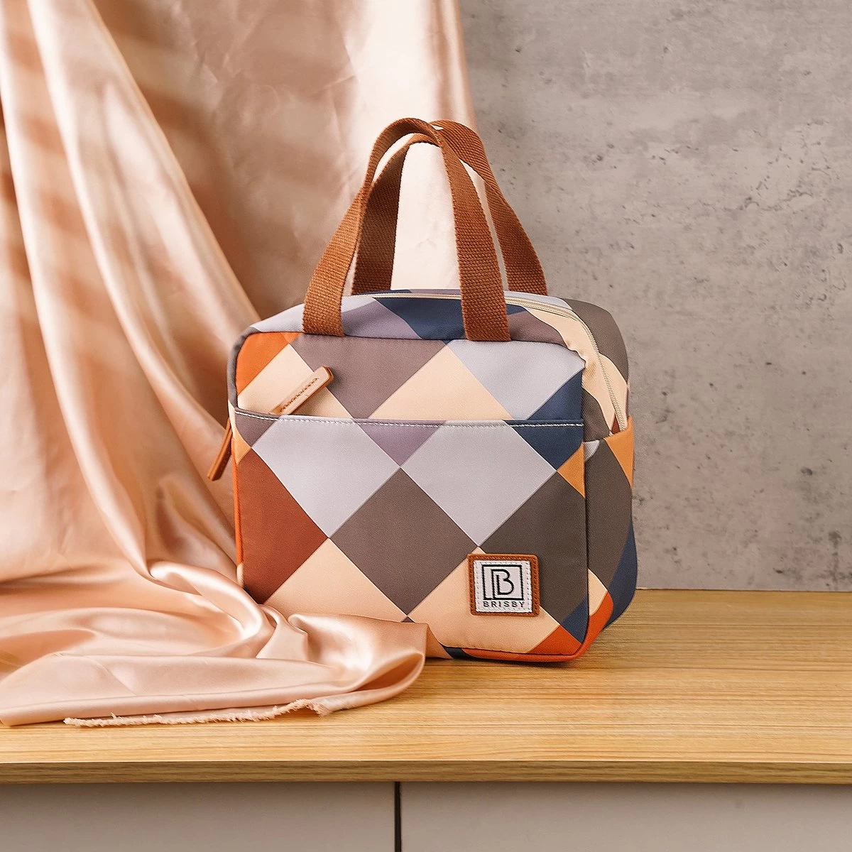 Brisby 4 Laags Geïsoleerde Koeltas - Lunchtas 4 Liter - Blok 3 Brisby 4 Laags Geïsoleerde Koeltas - Lunchtas 4 Liter - Blok - Afbeelding 2