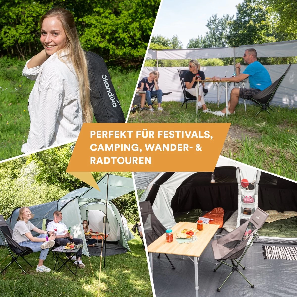 Skandika Campingstoel Compact – Campingstoelen - Campingstoel Tot 150 Kg Belastbaar - Kampeerstoel, Visstoel, Kleine Pakmaat, Opvouwbaar, Stabiel, Licht, Comfortabel Gepolsterd – Draagtas Meegeleverd - Vouwstoel – Zwart 6 Skandika Campingstoel Compact – Campingstoelen - Campingstoel Tot 150 Kg Belastbaar - Kampeerstoel, Visstoel, Kleine Pakmaat, Opvouwbaar, Stabiel, Licht, Comfortabel Gepolsterd – Draagtas Meegeleverd - Vouwstoel – Zwart - Afbeelding 4