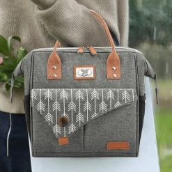 HN® Lunchtas Grijs Pijlen, Geïsoleerde Koeltas, Lekvrij, Extra Grote Opening Voor De Lunch Box, 25×16,5×26cm Design Heren En Dames 11 HN® Lunchtas Grijs Pijlen, Geïsoleerde Koeltas, Lekvrij, Extra Grote Opening Voor De Lunch Box, 25×16,5×26cm Design Heren En Dames -Buiten Kamperen 1200x1200 378