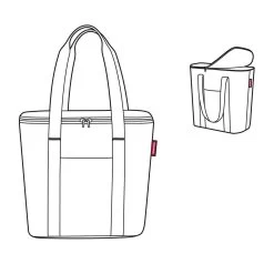 Reisenthel Thermoshopper Koeltas - 15L - Dots Zwart -Buiten Kamperen 1200x1200 406