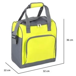 Basis Sterke Koeltas Set - 25 + 10 Liter - Lunchtas - Geïsoleerde Koeltassen - Picknicktas - Coolerbag - Groen -Buiten Kamperen 1200x1200 438