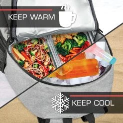 Bomoe Koeltas Rugzak IceBreezer KR45 Koelrugzak Grijs 45x19x33 Cm - 25 Liter -Buiten Kamperen 1200x1200 492