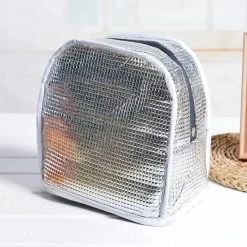 Lunch Bag - Zwart/Wit | Koeltas | Polyester / Nylon | 23x15x20 Cm | Fashion Favorite -Buiten Kamperen 1200x1200 555