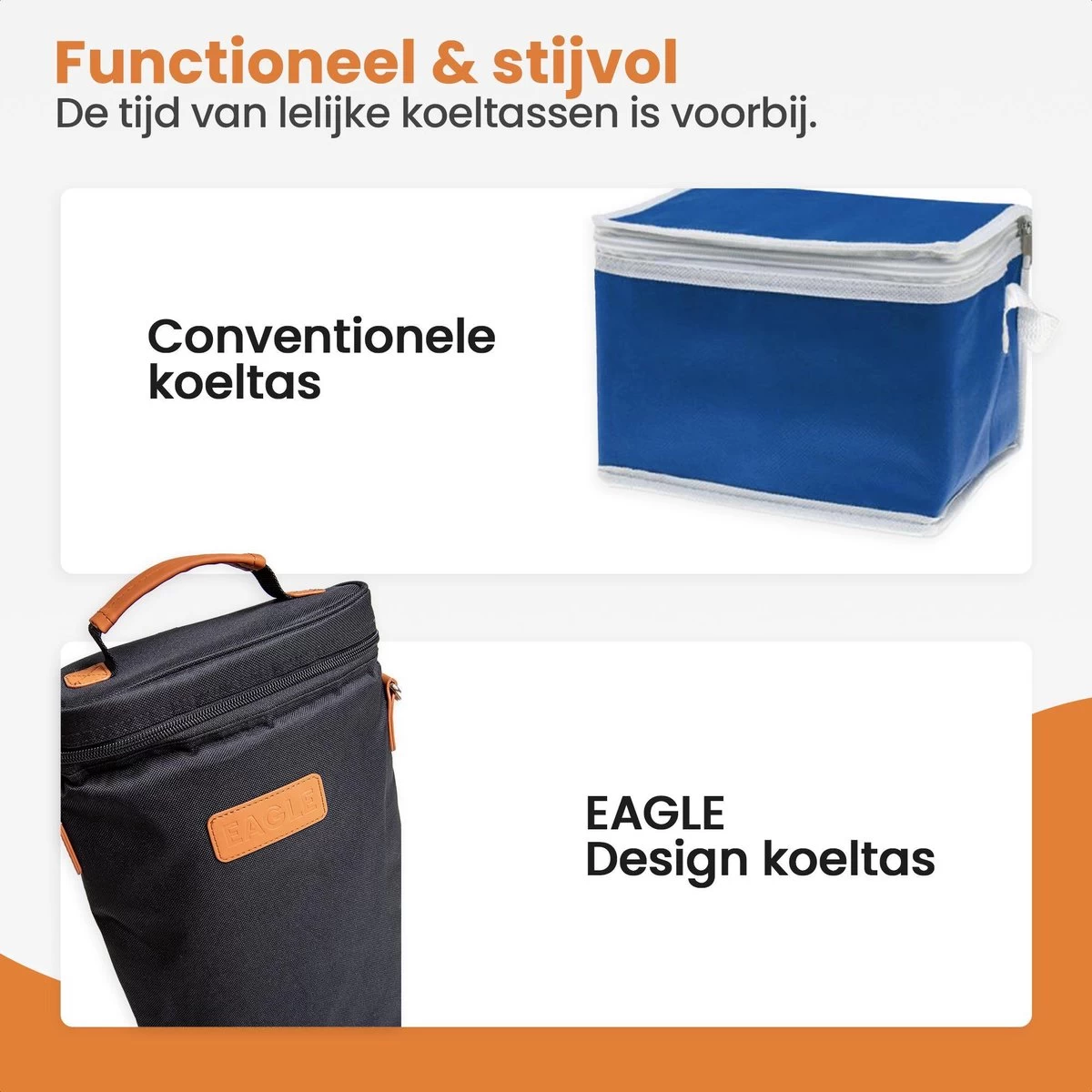 Eagle Koeltas - Compacte Koeltas - Stoffen Tas - Strandtas - Mini Koelbox 10 Eagle Koeltas - Compacte Koeltas - Stoffen Tas - Strandtas - Mini Koelbox - Afbeelding 8