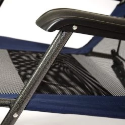 Ligstoel 180x60cm - Opvouwbaar Campingstoel Ligbed Strandstoel Tuinstoel Vouwligstoel Blauw -Buiten Kamperen 1200x1200 57