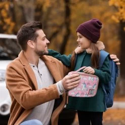 Brisby 4 Laags Geïsoleerde Koeltas - Lunchtas 1.5 Liter - Roze Eenhoorn -Buiten Kamperen 1200x1200 570