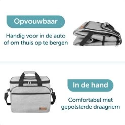 ForDig Koeltas XL Grijs (30 Liter) - Gemaakt Van 600D Polyester Met PEVA-Voering - Ruimte Voor 40 Blikjes Of 20 Halve Liter Flessen - Opvouwbaar Koel Tas Met Easy-Acces Flap - Ruimte Voor Bestek - Picknick Cool Bag - Coolerbag - Grote Cooler 13 ForDig Koeltas XL Grijs (30 Liter) - Gemaakt Van 600D Polyester Met PEVA-Voering - Ruimte Voor 40 Blikjes Of 20 Halve Liter Flessen - Opvouwbaar Koel Tas Met Easy-Acces Flap - Ruimte Voor Bestek - Picknick Cool Bag - Coolerbag - Grote Cooler -Buiten Kamperen 1200x1200 578