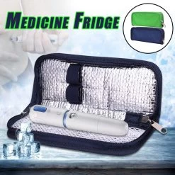 Merkloos Diabetes Koeltas - Blauw - Koeltas- Diabetes Etui - Insuline Spuiten - Reis Etui - Insuline Koeltas -Buiten Kamperen 1200x1200 589