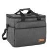 ForDig Koeltas XL Zwart (30 Liter) - Gemaakt Van 600D Polyester Met PEVA-Voering - Ruimte Voor 40 Blikjes Of 20 Halve Liter Flessen - Opvouwbaar Koel Tas Met Easy-Acces Flap - Ruimte Voor Bestek - Picknick Cool Bag - Coolerbag - Grote Cooler -Buiten Kamperen 1200x1200 602
